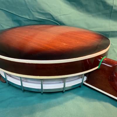 El Degas 5 String Banjo 80s - Tobacco Burst image 7
