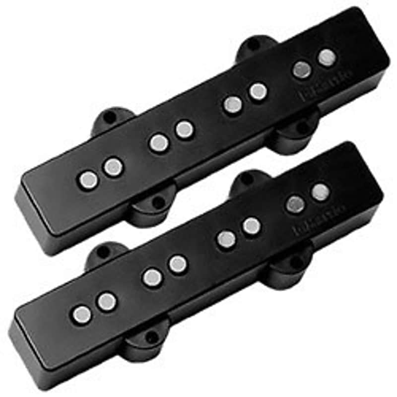 DiMarzio Area J Pair DP249BK Consists of DP247 Neck and DP248 Bridge - Dimarzio Area J-Bass Set image 1