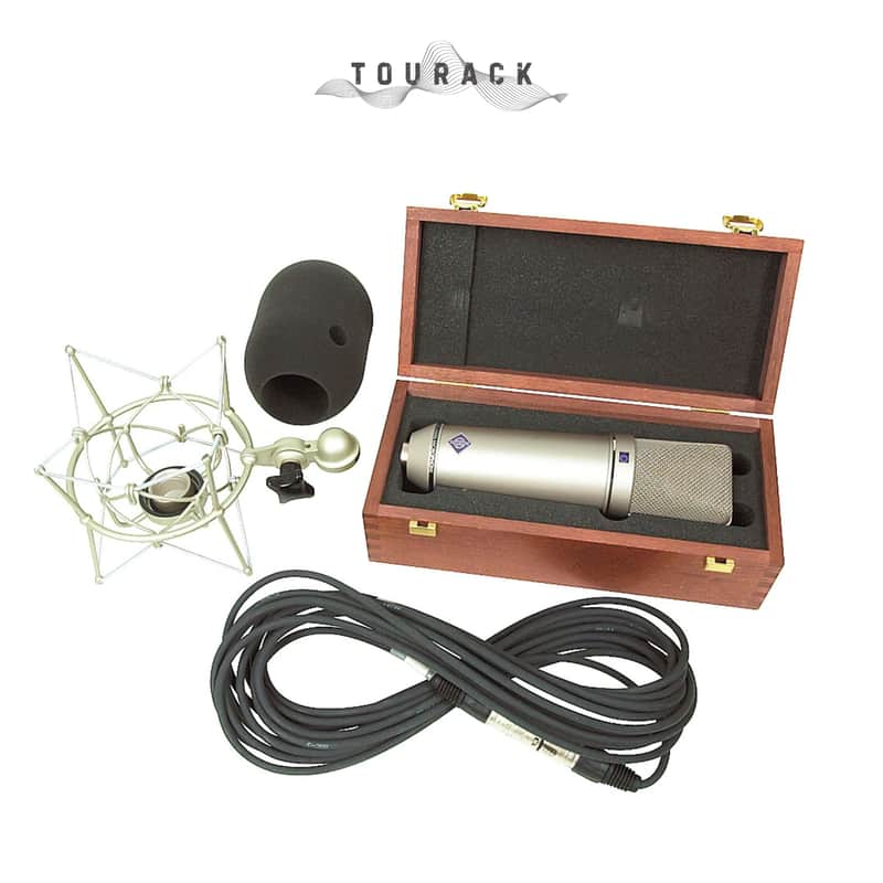 Neumann U 87 Ai Set Z with Shockmount - Present - Nickel - TOURACK image 1