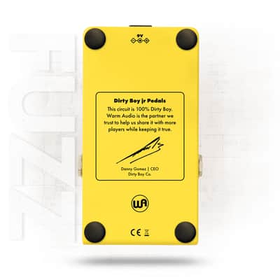 Warm Audio Dirty Boy Jr. Fuzz 2026 - Present - Yellow image 3