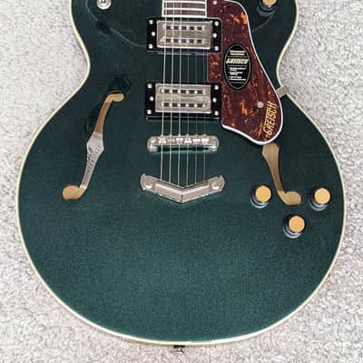 Mint Gretsch G2622 Streamliner with V-Stoptail, Broad’Tron BT-3S Pickups, Cadi Green image 6