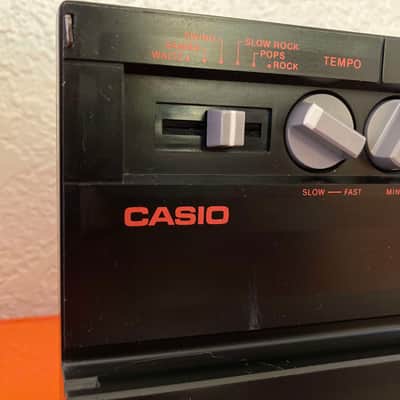 Casio PT-7 29 Key Ribbon Touch Mini Synthesizer 1982 - 1984 - Black image 13