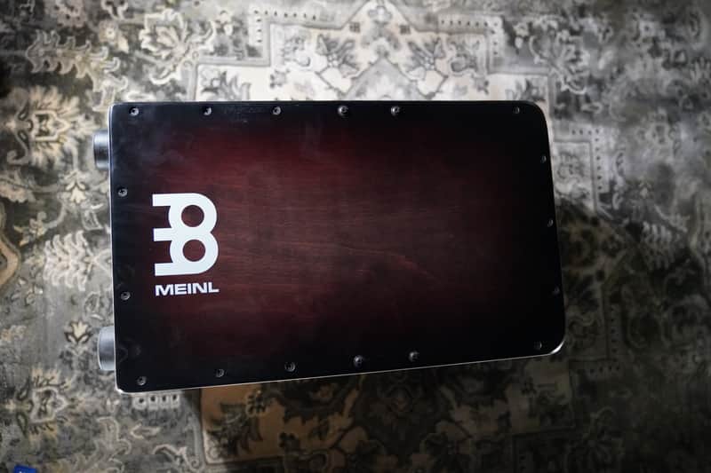 Meinl Percussion Woodcraft Series Cajon - Espresso Burst Frontplate image 1