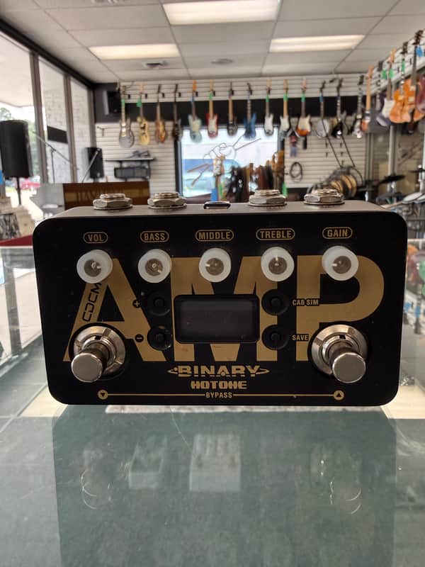Hotone Binary Amp Simulator 2018 - Black/Gold image 1
