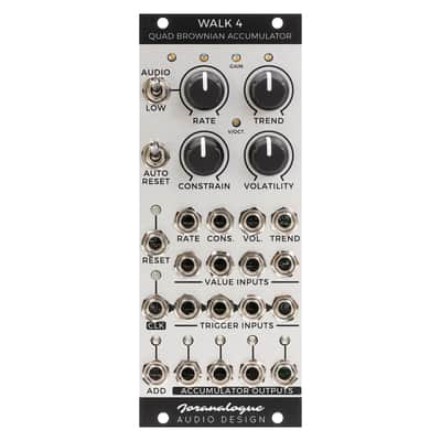 Joranalogue Walk 4 Eurorack Quad Brownian Accumulator Module image 1