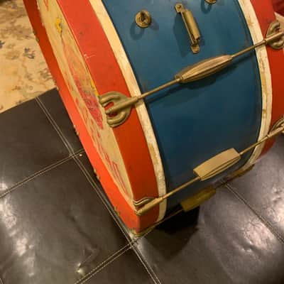Slingerland Bass w/ calfskin painted heads 1930-1940’s image 3