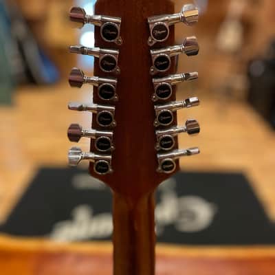 Takamine 12 String Acoustic Electric EF385 w Takamine Logo Case & Owners Manual image 17