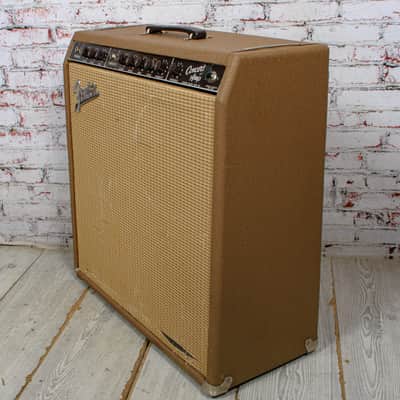 Fender - 1961 Concert 4x10 Guitar Amplifier Combo Brown w/ Replaced Speakers -VINTAGE image 7