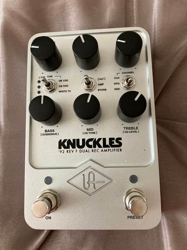 Universal Audio Knuckles '92 Rev F Dual Rec Amplifier 2024 - Present - Silver image 1