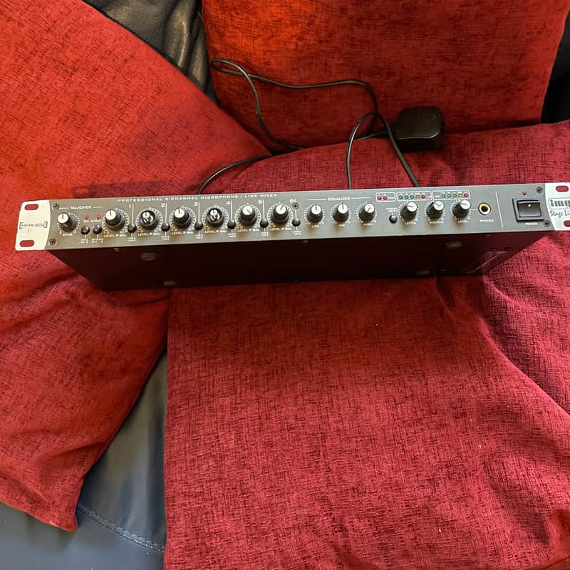1999 IMG Stageline MMX-602 Six Channel Microphone/Line Mixer (…