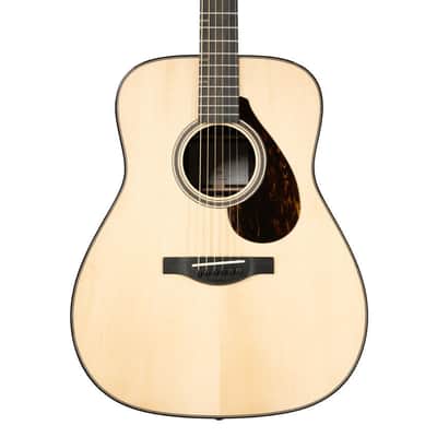 Yamaha FG9 R Acoustic Guitar - Natural image 2