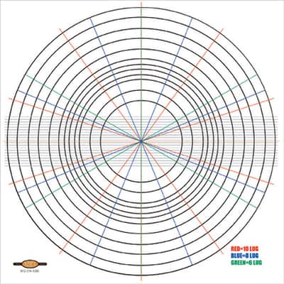 Drum Building Lug Layout Template image 2