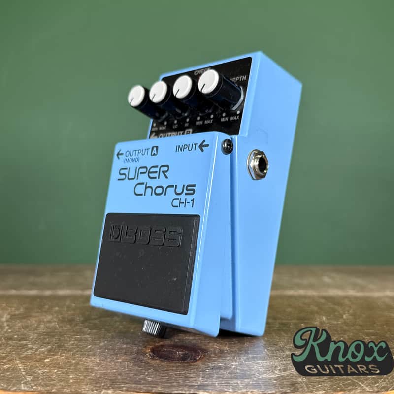 Boss CH-1 Super Chorus (Dark Gray Label) 2001 - Present - Blue image 1