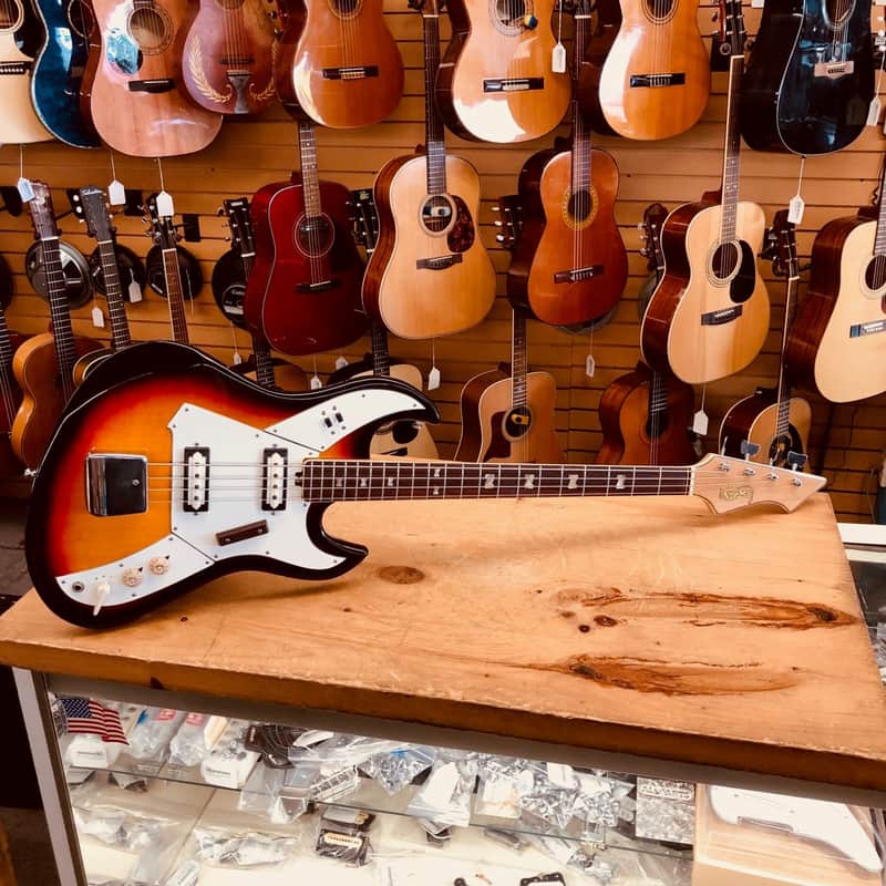 Tiesco Norma Bass Sunburst Late 1960s - Sunburst - Very Good