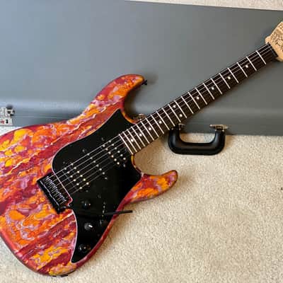 2020 James Tyler Studio Elite HD - Fire Shmear, Reverse Headstock image 2