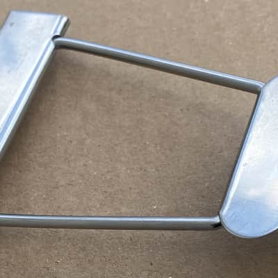 Kay/Harmony- Vintage Short trapeze tailpiece, 4", chrome image 4