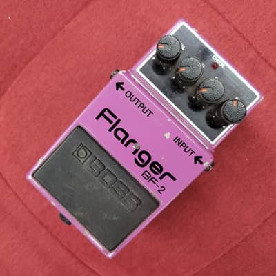 Boss BF-2 Flanger 1984-1990 (Green Label) Made In Japan | Reverb