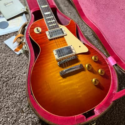 Gibson Custom Shop Murphy Lab '59 Les Paul Standard Reissue Ultra Light Aged - Factory Burst image 19