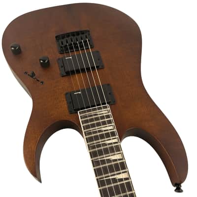 Ibanez Gio GRG121DX Walnut Flat Electric Guitar (Used) image 5