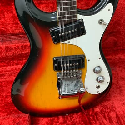 Mosrite Ventures 12-String 1966 Sunburst w/ OHSC image 2