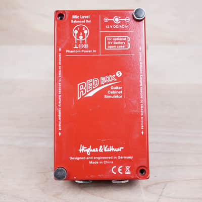 Hughes & Kettner Redbox 5 DI and Cabinet Emulator Red w/ Box image 8