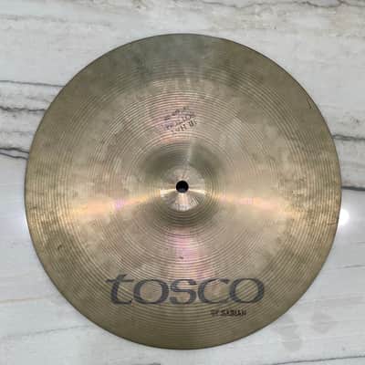 Tosco by Sabian 14” Hi-hats 1980’s - Traditional image 1
