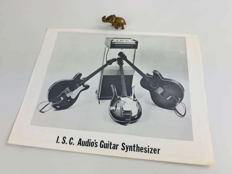 I.S.C. Audio Condor GSM Guitar Synthesizer — Original Promotional Flyer (c. 1970–1971) image 1