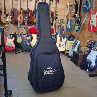 Bromo BAR5CE – All Solid Acoustic Electric Guitar – Natural image 18