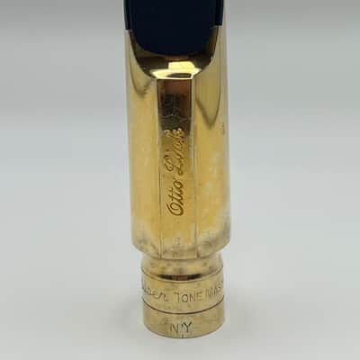Vintage Otto Link 6* Super Tone Master “N.Y.” Tenor Saxophone Mouthpiece, Original Ligature & Cap image 6