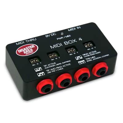 Disaster Area Designs MIDI Box 4 - Black image 2