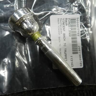 Bach 3517C Standard Series Trumpet Mouthpiece - 7C Cup 2010s - Silver-Plated image 1