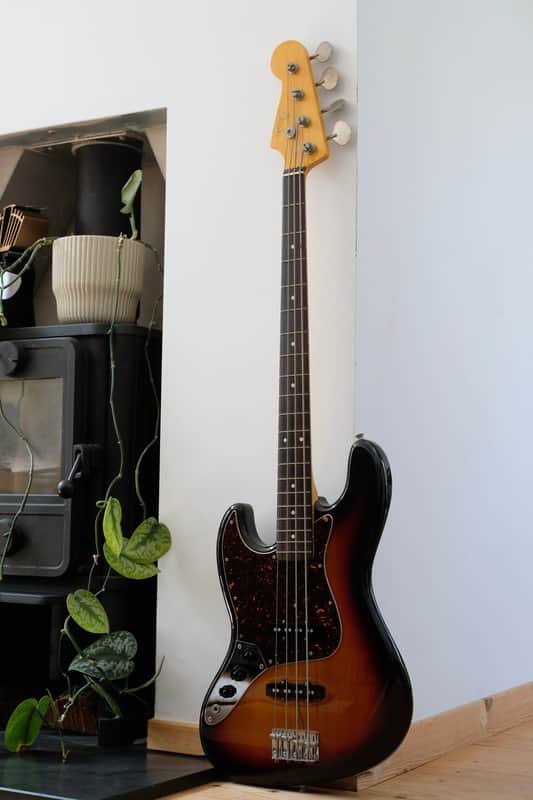 Fender JB-62 LH Jazz Bass Reissue Left-Handed MIJ | Reverb UK
