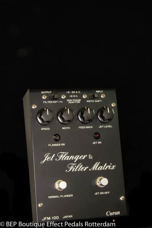 Coron JFM-100 Jet Flanger & Filter Matrix 1981 Japan with SAD1024 Reticon BBD image 1