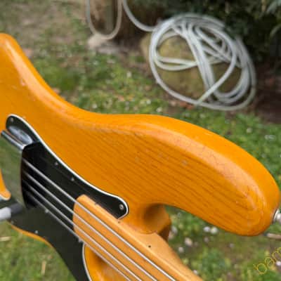 1975 Fender Precision Bass Fretless with Maple Board - Natural - OHSC image 10