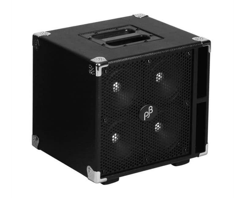 Phil Jones Bass C4-B Compact 4 4x5" Bass Cabinet - Black - Open Box image 1