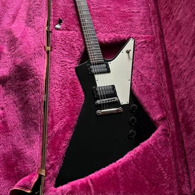 1989 Gibson Explorer Ebony Original PAT No Pickups & Case image 2