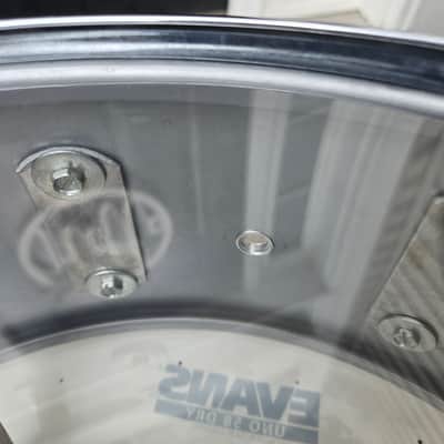Slingerland Leedy Super Sound King brass snare drum 1960s - Chrome image 8