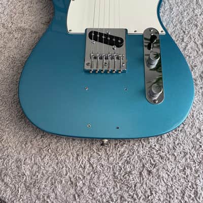 Fender Standard Telecaster 2015 MIM Lake Placid Blue Maple Neck Modified Guitar image 2