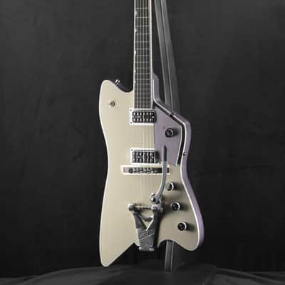 Gretsch G6199TSL-SMG Billy-Bo FSR Smoke Gray/Violet Metallic image 2