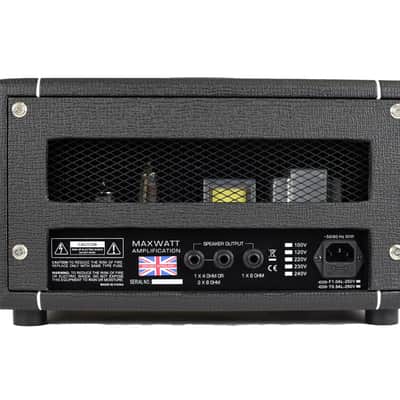 Hiwatt Hi-5 Head in Traditional Black Tolex image 2