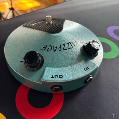 Dunlop Fuzzface JH-F1 2006-Present - Turquoise Hammertone image 3