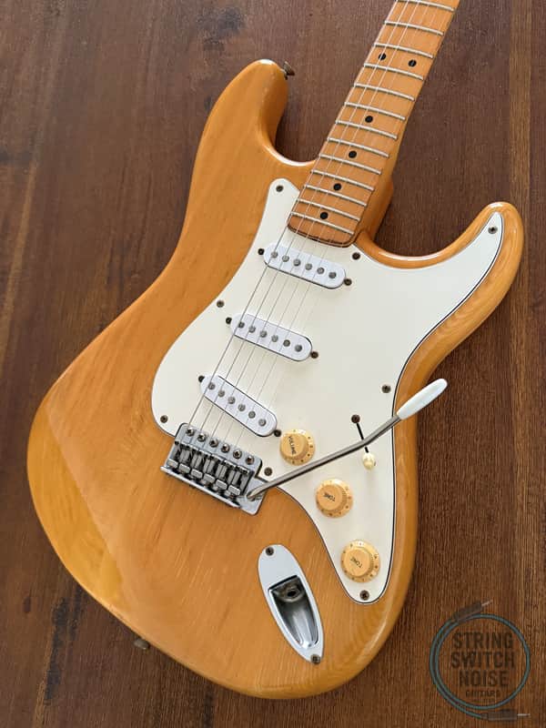 Greco Stratocaster, Natural Ash, MIJ, 1977, Super Sounds, SE500N image 1