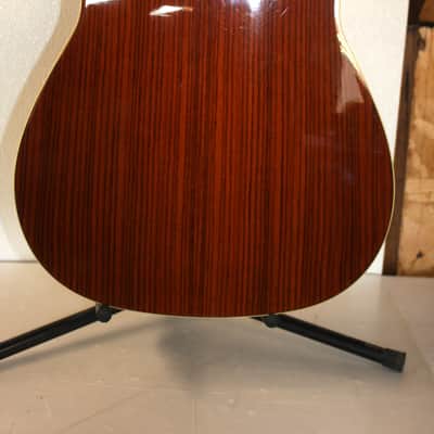 2006 Yamaha FG730S Solid Top Acoustic Guitar Natural With Hard Shell Case image 12