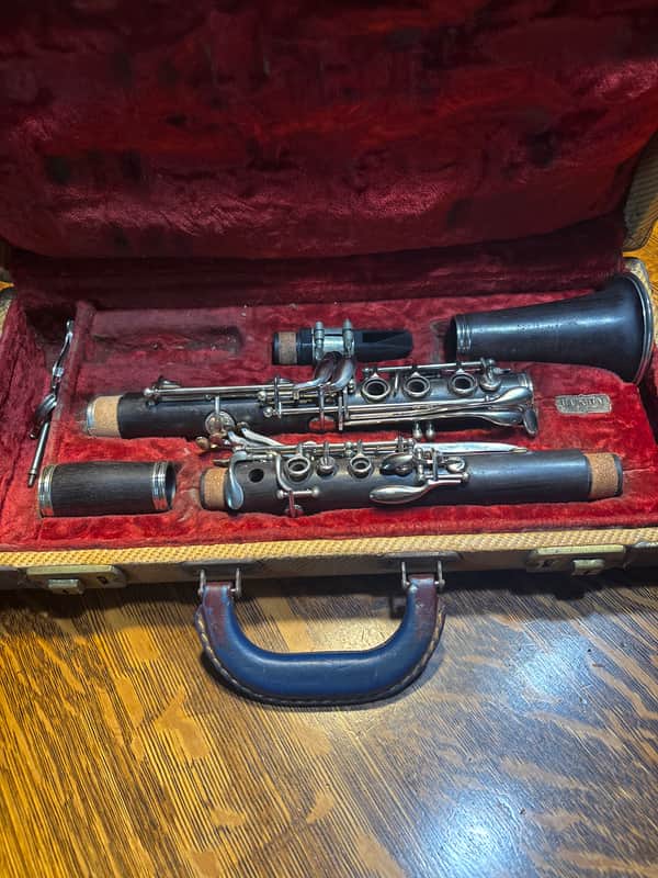Vintage Bundy Wooden Bb Clarinet, H&A Selmer Inc - Restored, Ready to Play image 1