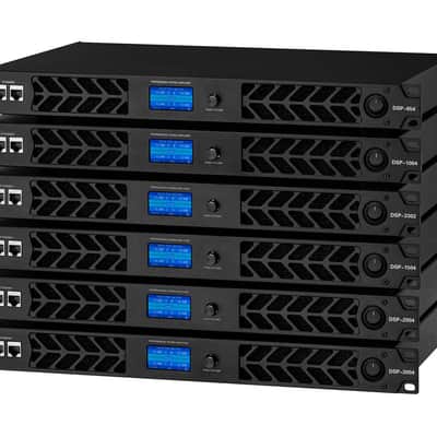 CVR Audio DSP-3302  BLACK Professional Power Amplifier 3300 Watts 2-ch 8-Ohms image 2