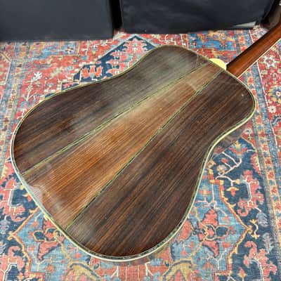 *Video* Canyon W-60 Lawsuit Era Guild Style Dreadnought Made in Japan by Yamaki - 1970's image 4
