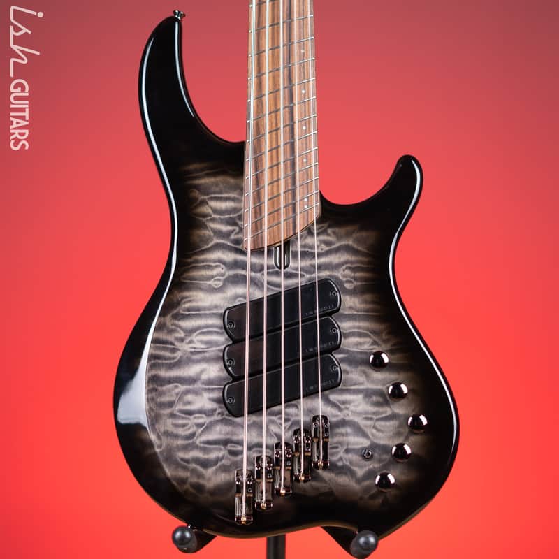 Dingwall Combustion 5-String Bass Guitar 2-Tone Blackburst Pau Ferro Fretboard image 1