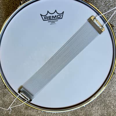 2026 Like-New: Erie steambent solid Canarywood/Sapele 13x7 snare, upgraded hardware, Canopus/extra wires image 10