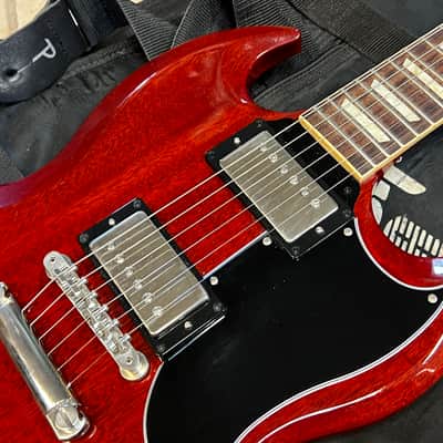2021 Gibson USA Standard '61 SG Vintage Cherry with case image 3