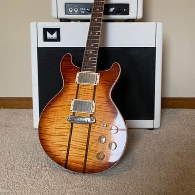Cherok Guitars Double-Cut LP-Style - Sunburst image 7